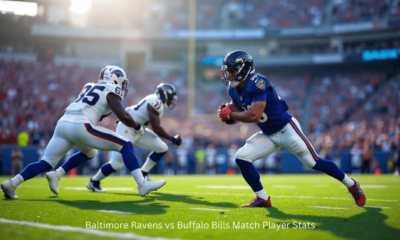 Baltimore Ravens vs Buffalo Bills Match Player Stats