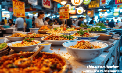 Chinatown Hawker Leftovers Consumption