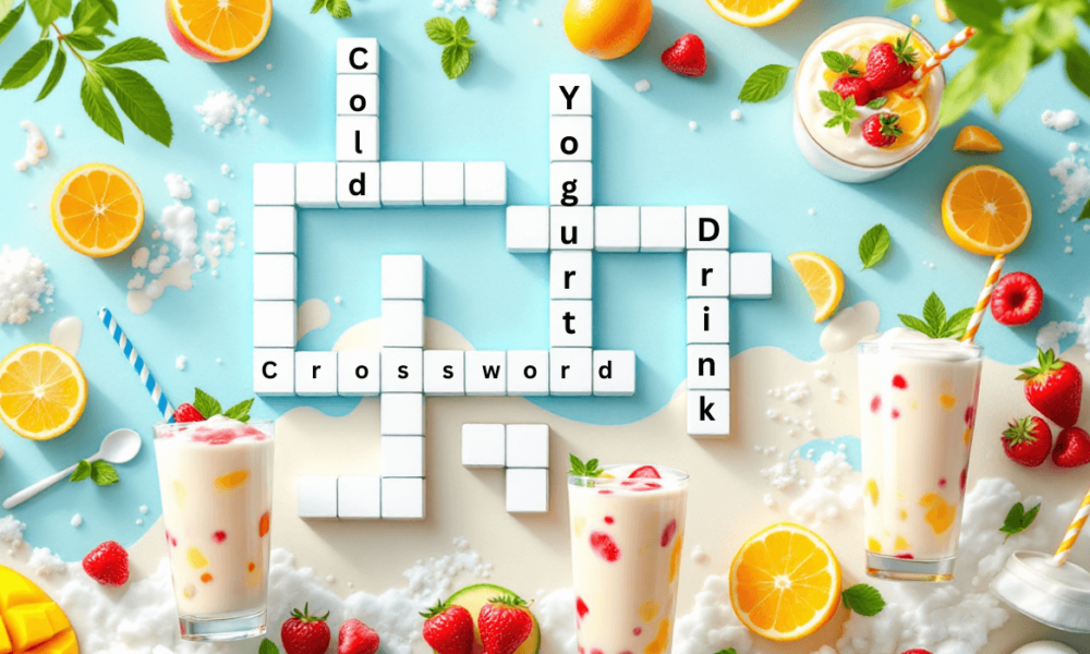 Cold Yogurt Drink Crossword