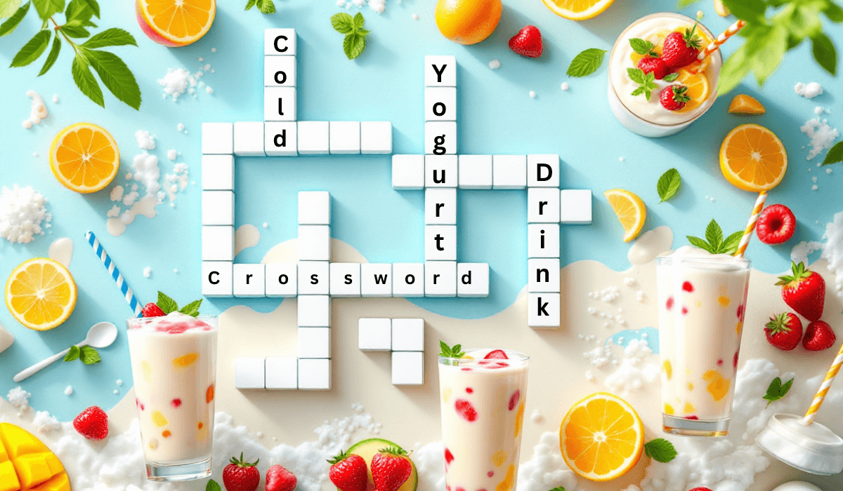 Cold Yogurt Drink Crossword