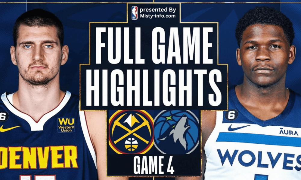 Denver Nuggets vs Timberwolves Match Player Stats