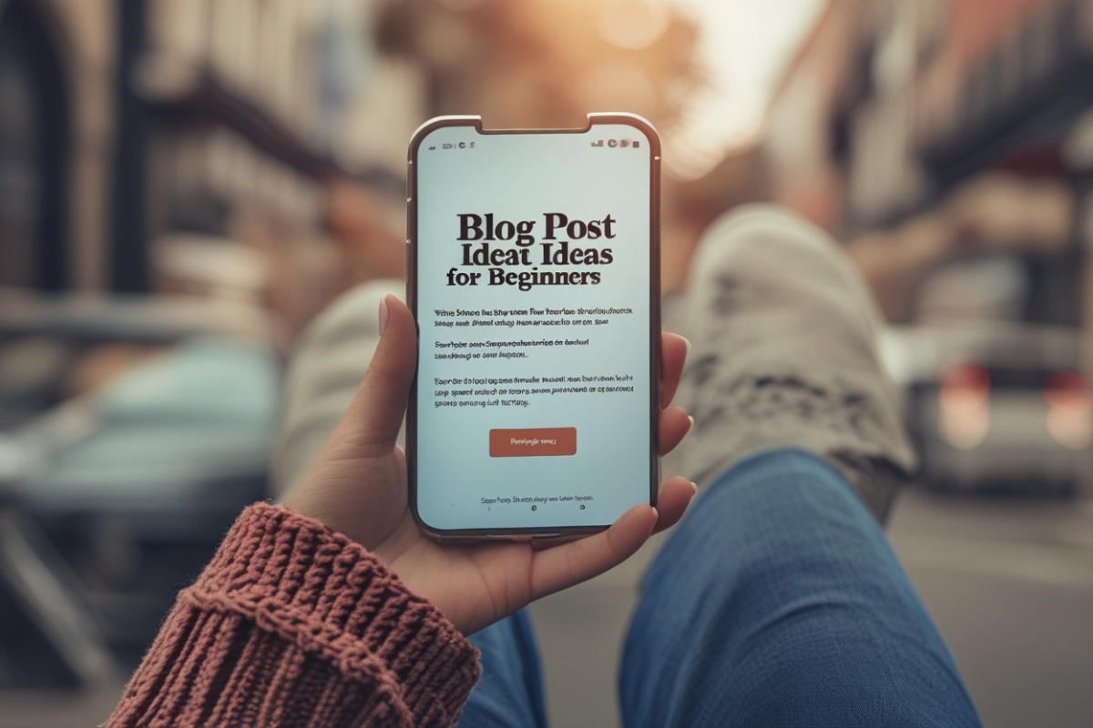 blog post ideas for beginners